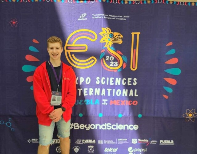 Expo-Sciences internationale : Le Cégep de Thetford, fier d'avoir soutenu un élève de la région