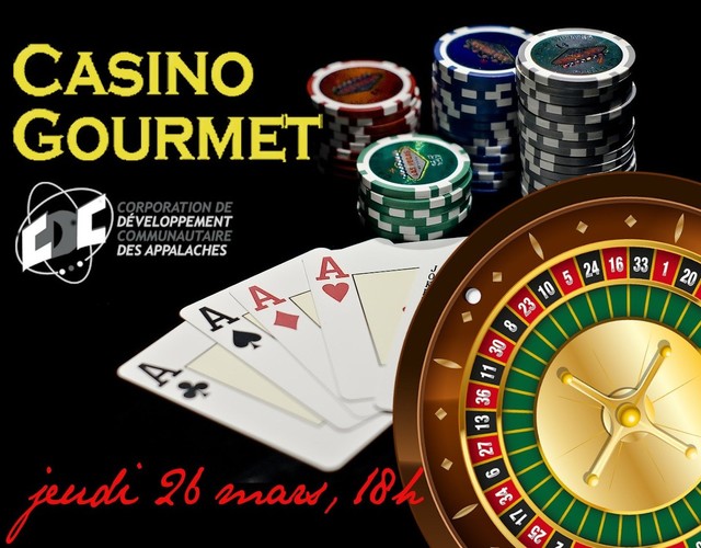 La CDC présente les partenaires de sa soirée « Casino Gourmet »